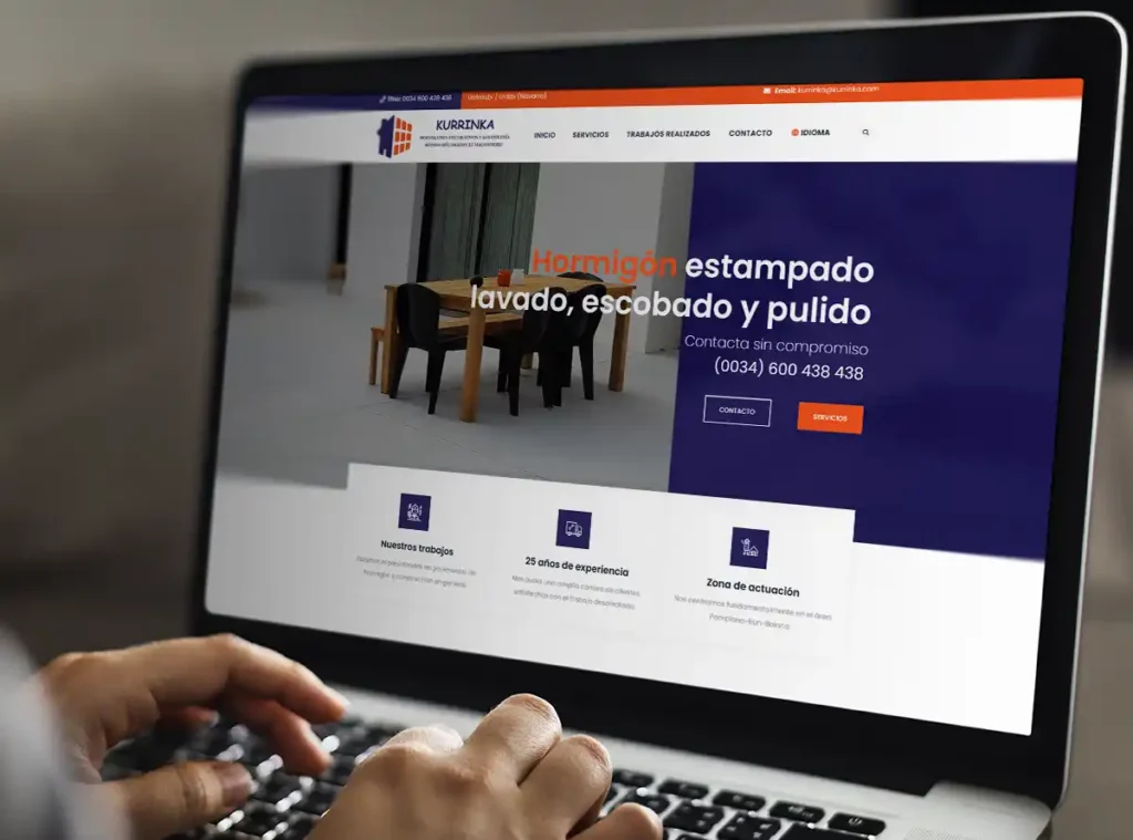Diseño web Navarra - Kurrinka