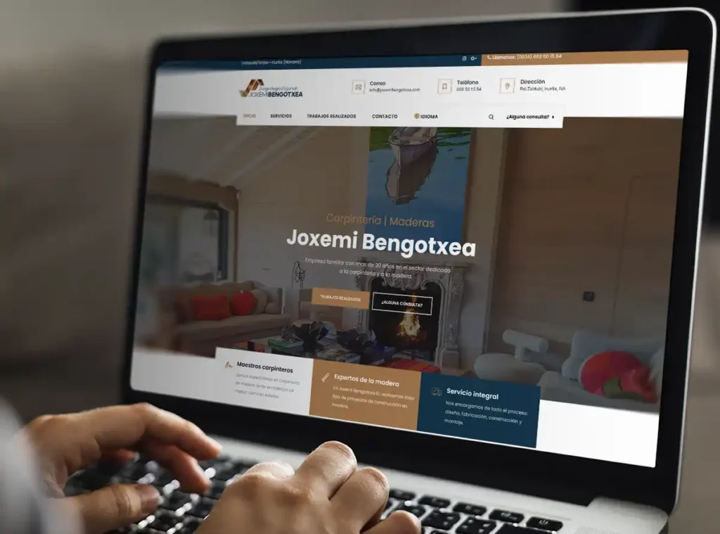 Diseño web Navarra - Joxemi Bengotxea