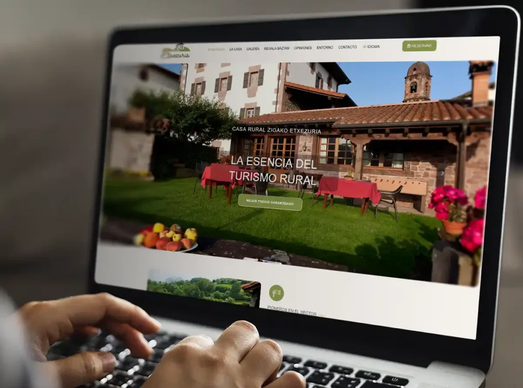 Diseño web Navarra - Zigako Etxezuria